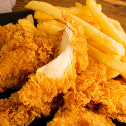 Tiras de pollo