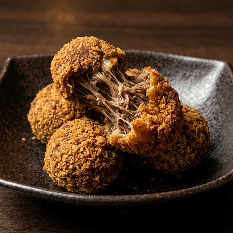 Bolinhos de costela desfiada com Catupiry 7un