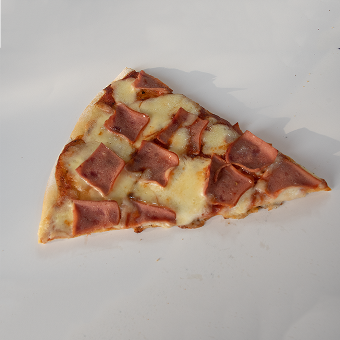 Porción de Pizza Jamón y Queso + Gaseosa 250ml