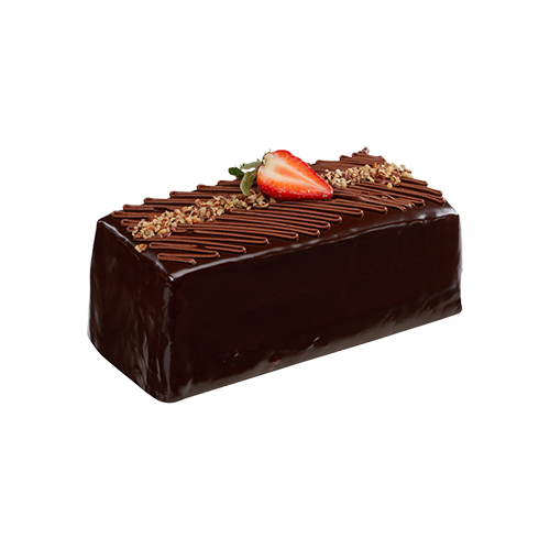 Media Barra de Pastel con Chocolate
