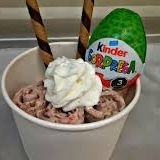 Ice Roll Huevo Kinder