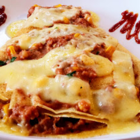 Crepe Boloñesa- Italiana