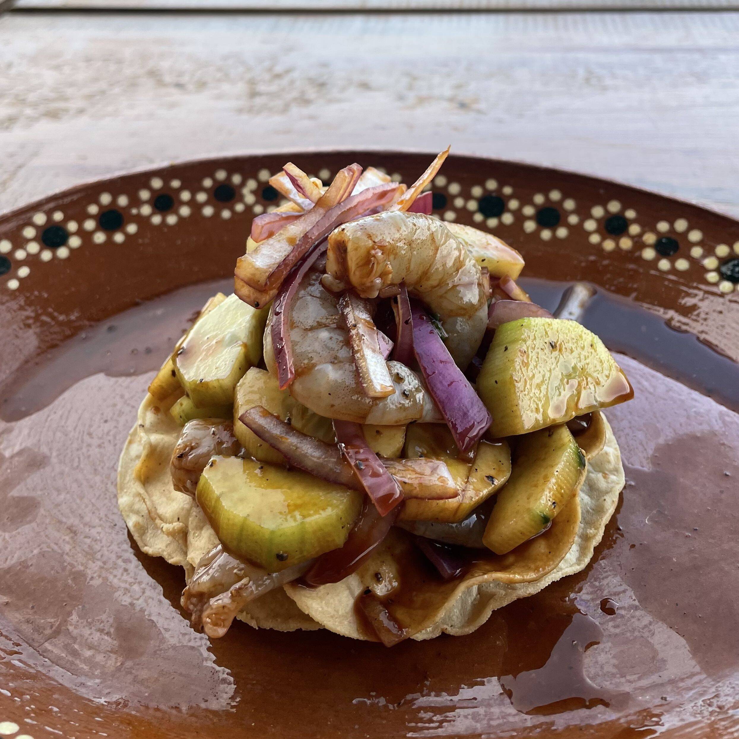 Tostada de Aguachile