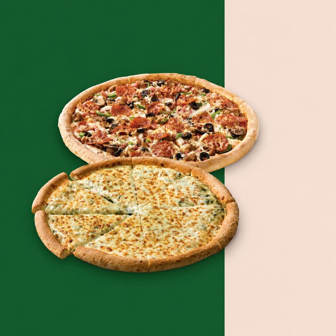 2 Pizzas Medianas TOP