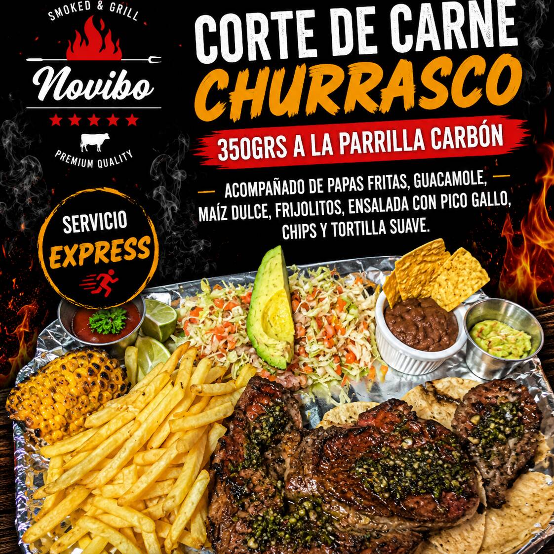 Churrasco 300 - 350 g