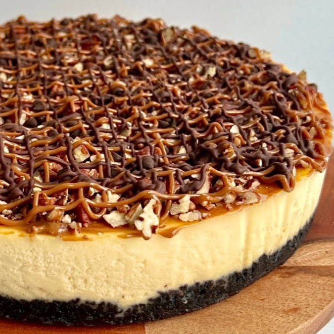 Rebanada Cheese Cake con Chispas de Chocolate