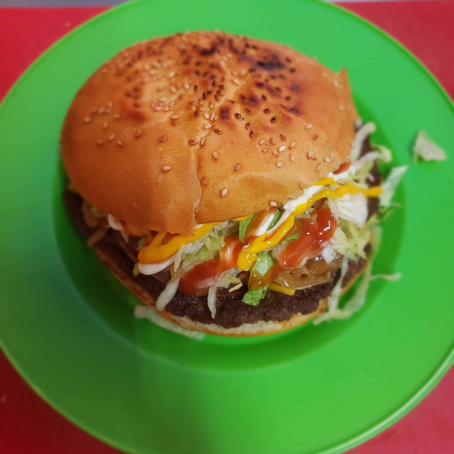 Hamburguesa de Res
