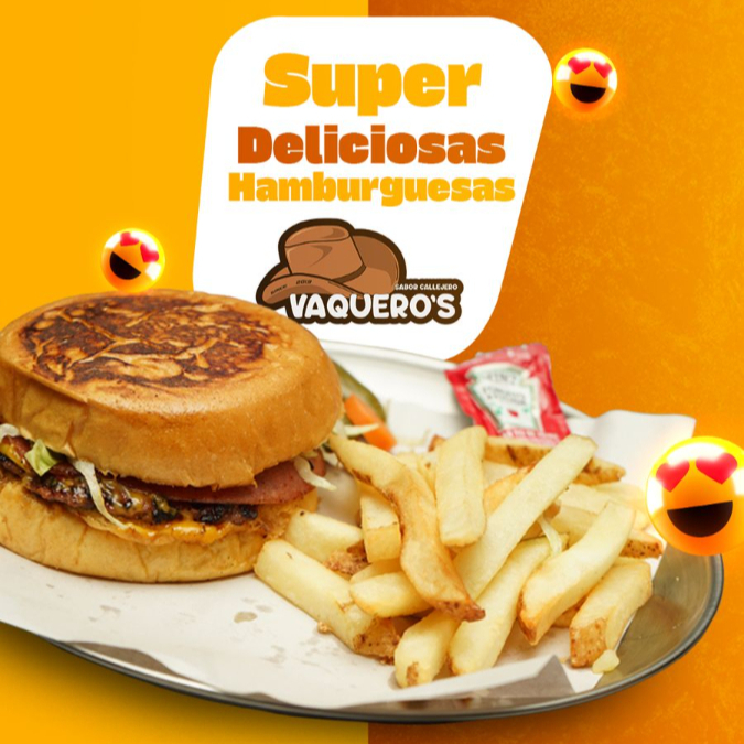 Hamburguesa con Papas