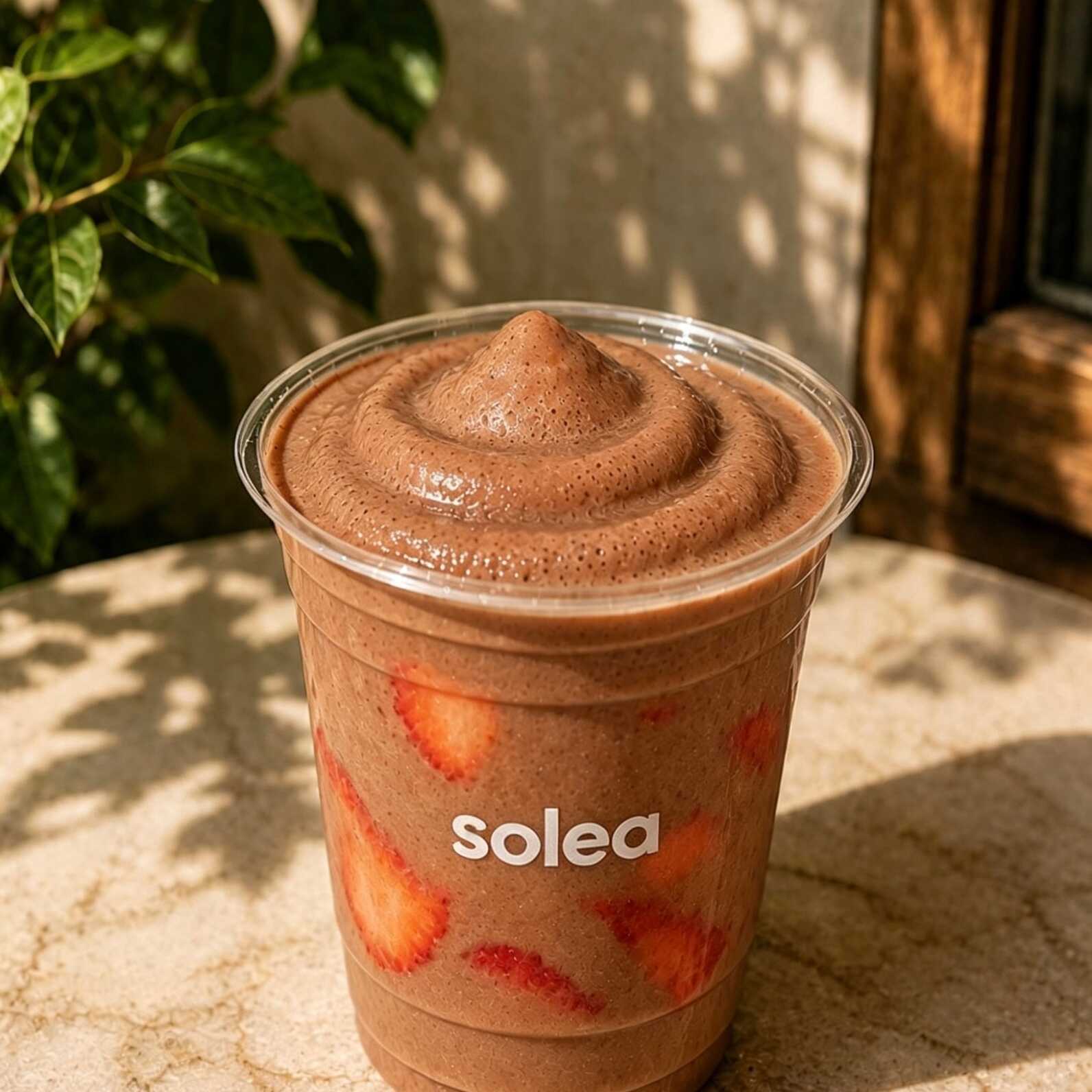 Smoothie De Chocolate - Fresa