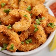 Camarones apanados