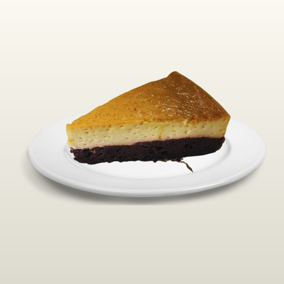 Chocoflan Rebanada.