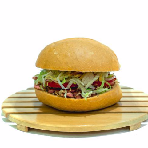 Sándwich de la Casa de Lomito Ahumado con Queso