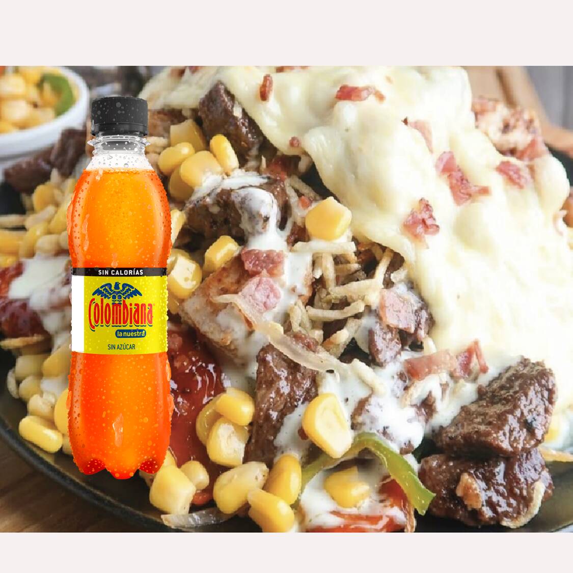 Mazorcada Mixta mas Gaseosa 250ml 2X1