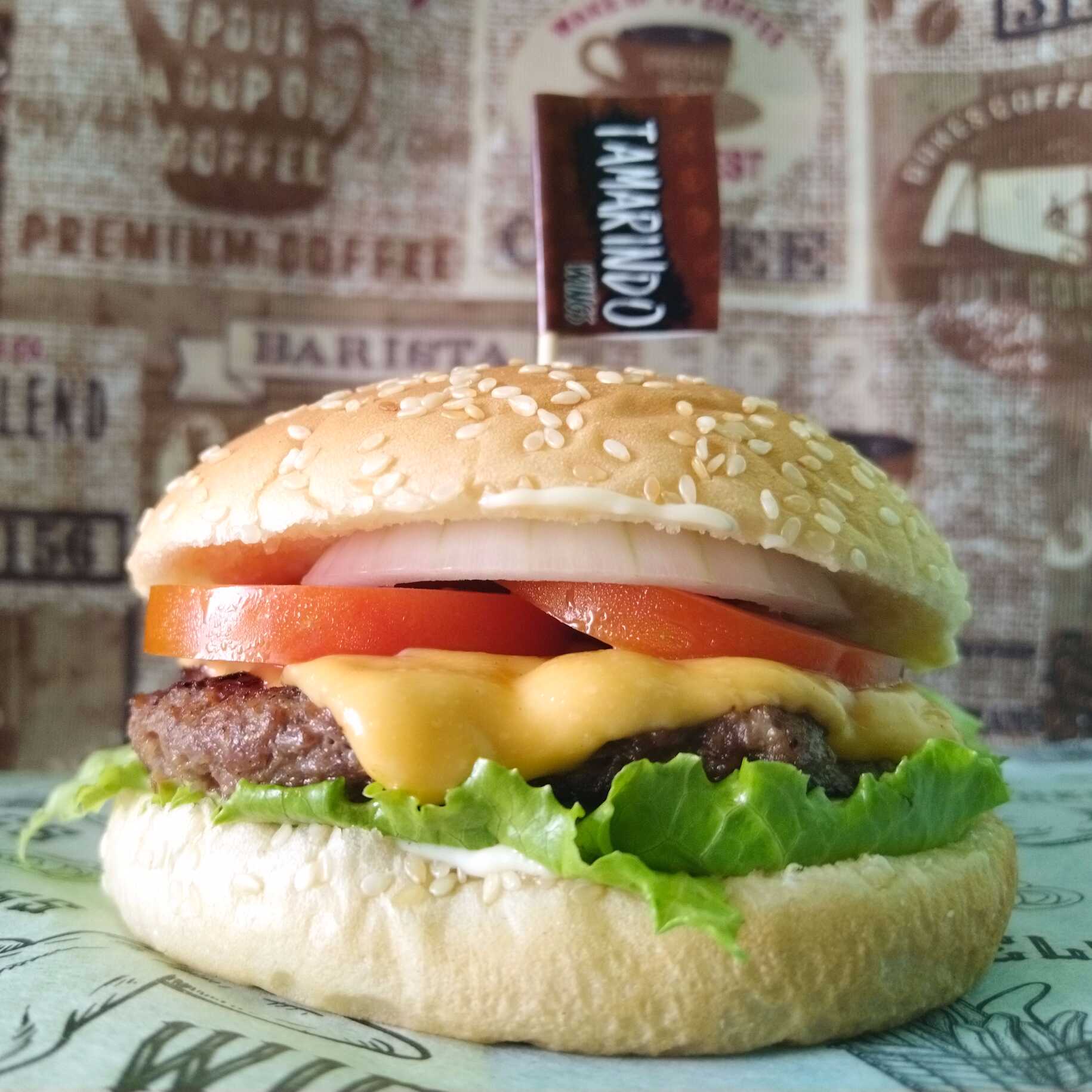 Hamburguesa Clasica ..