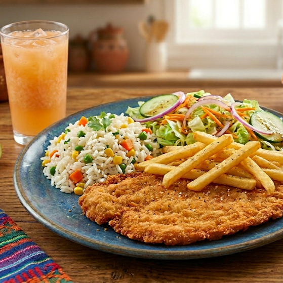 Milanesas de pechuga de pollo