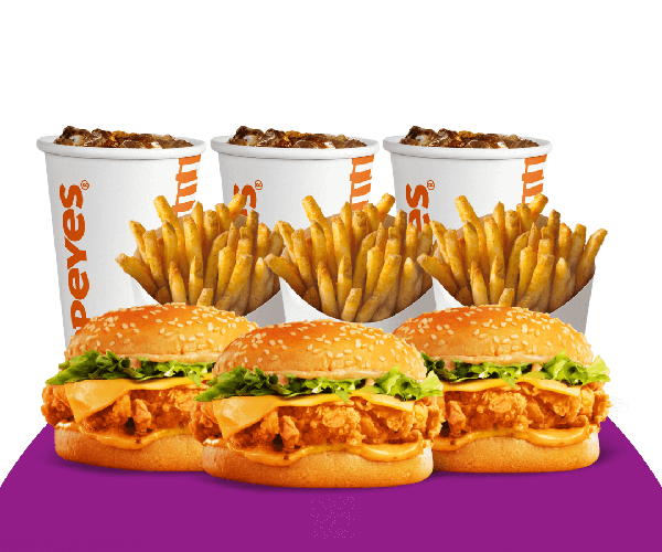 Escolha 3 combos da nossa linha Clássico entre os deliciosos Clássico Nola Rose, Clássico Salada e Clássico Cheddar Bacon.