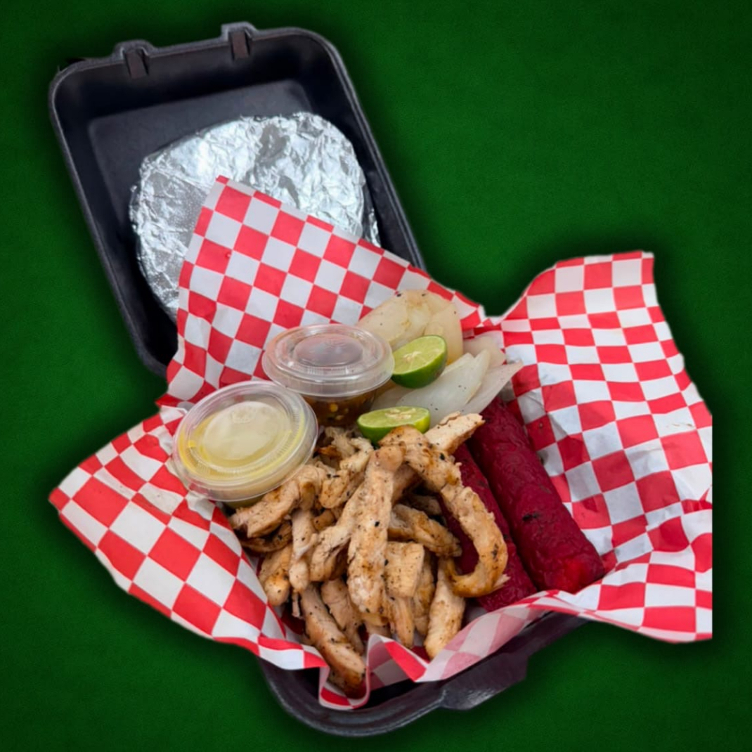 Fajitas de Pollo Individual