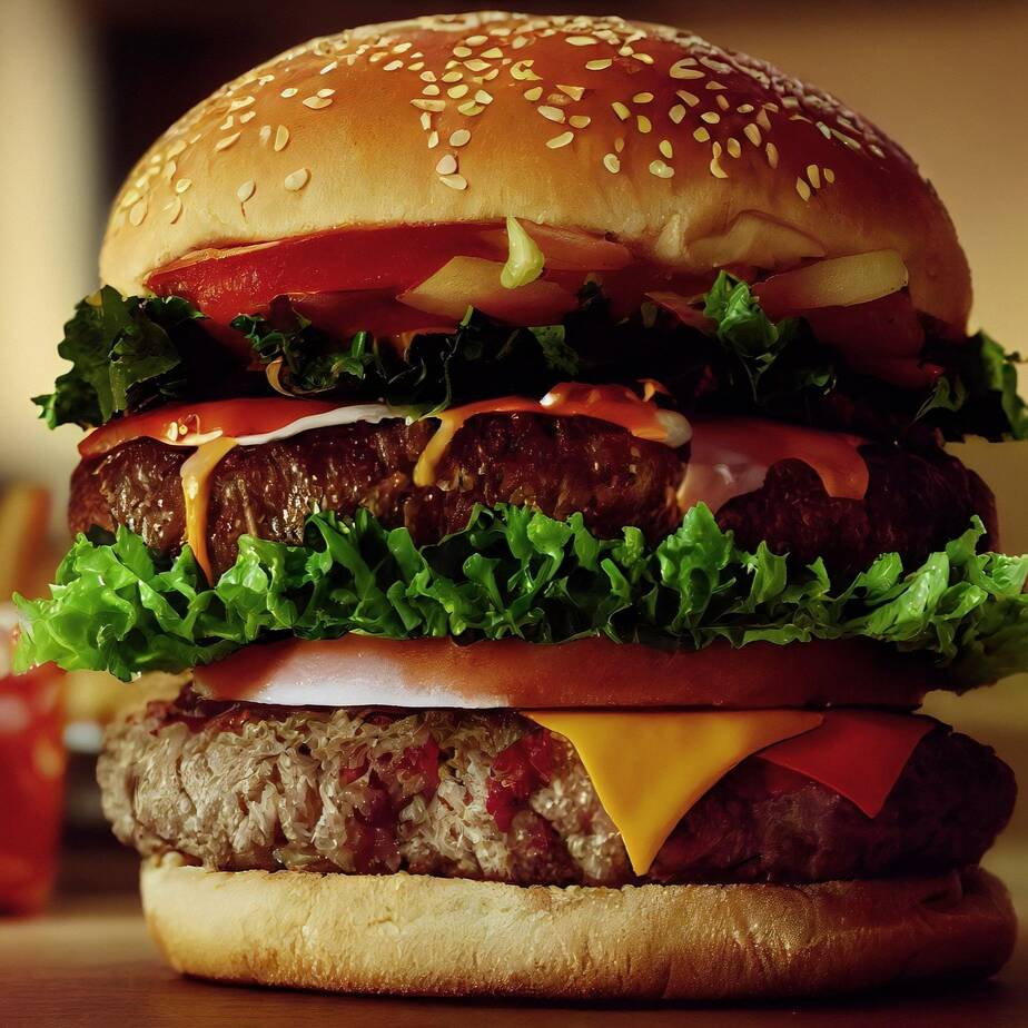 HAMBURGUESA DOBLE CARNE