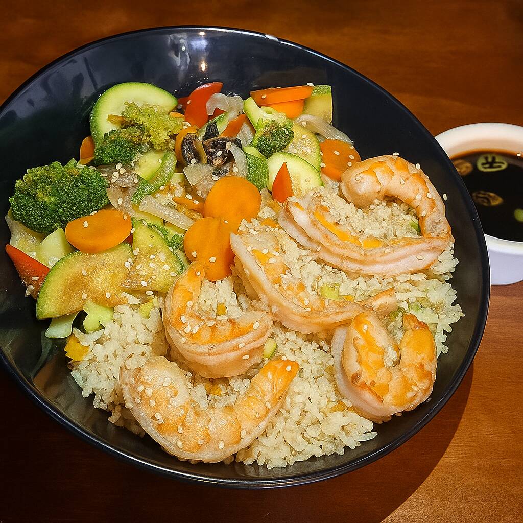 Teppanyaki más Yakimeshi