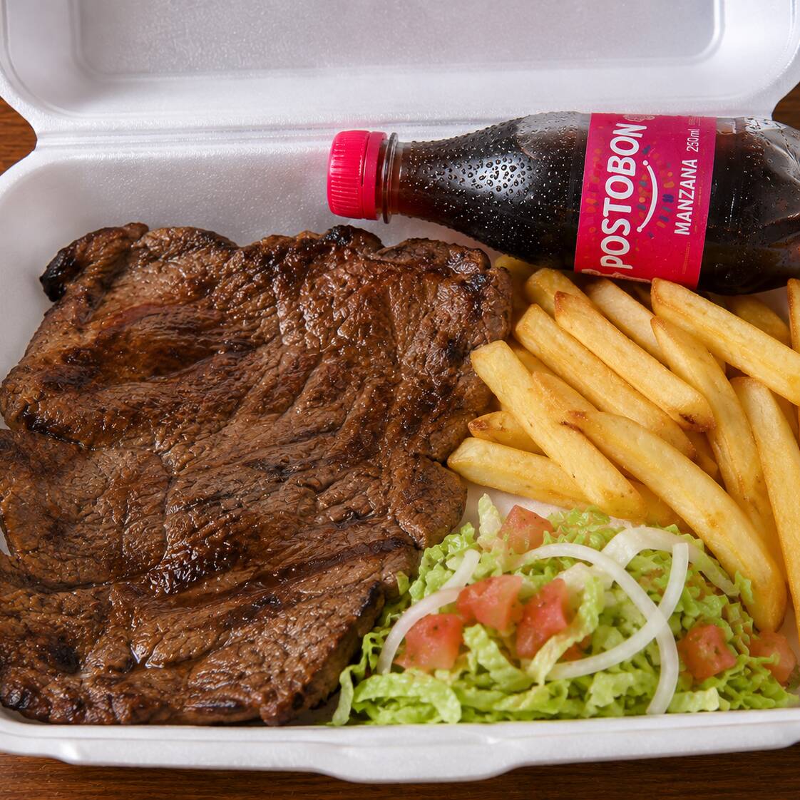 Vaquero de Carne + Francesas + Gaseosa