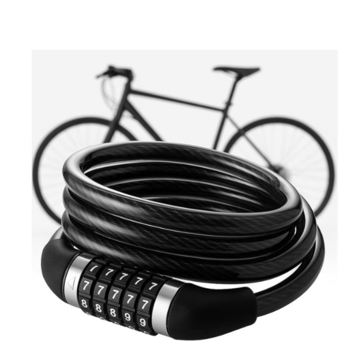 O Cadeado com Senha 4 Dígitos para Bicicleta é a solução ideal para proteger sua bike com praticidade e segurança. Com sistema de combinação numérica, dispensa o uso de chaves e permite configurar sua própria senha, oferecendo mais conveniência no Dia a Dia.  Feito com cabo de aço revestido, é resistente a cortes e intempéries, ideal para uso em bicicletas, patinetes, portões, mochilas e outros itens. Compacto, leve e fácil de transportar, proporciona proteção confiável onde quer que você vá.  cadeado para bicicleta com senha, cadeado 4 dígitos bike, cadeado sem chave para bike, trava de segurança para bicicleta, cabo de aço com senha, cadeado para patinete e portão, cadeado portátil com código, cadeado bicicleta, bicicleta, cadeado, cadeado para bicicleta