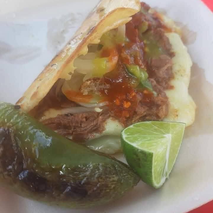 Taco con Queso