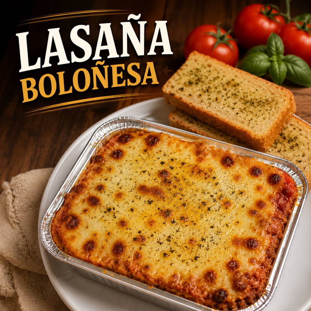 Lasaña Boloñesa (450 Grs)