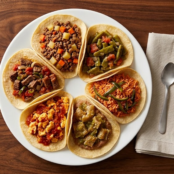 TACOS CON GUISADO