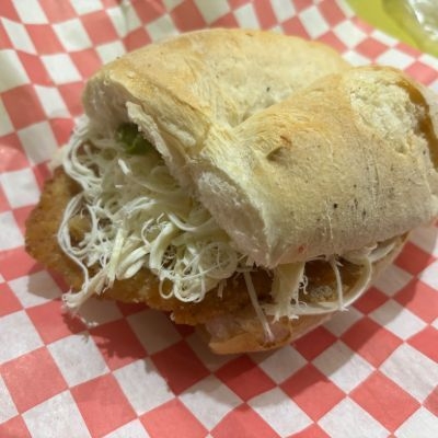 Torta de milanesa de pollo