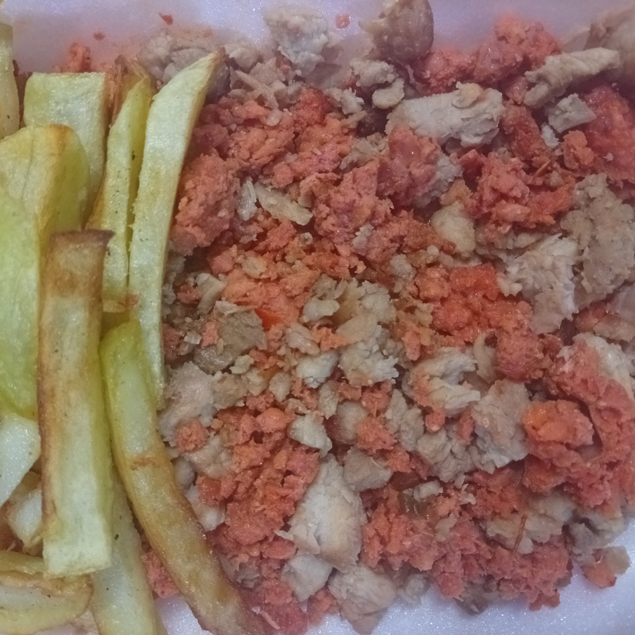 Bomba Campachana con Papas