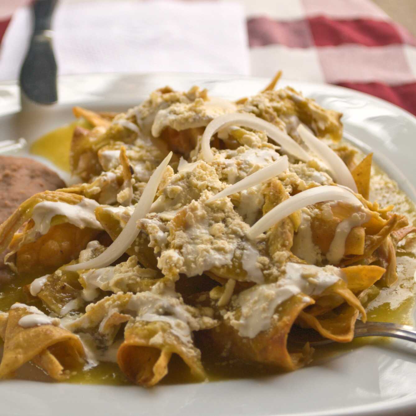 Chilaquiles Verdes Salados