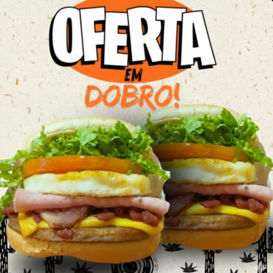 2 X-TUDO (Nao acompanha fritas e refrigerante)