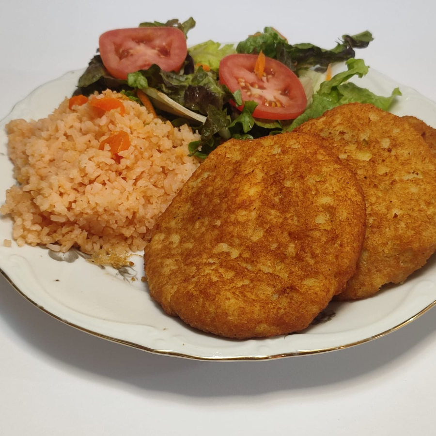 Tortitas Rellenas con Queso Crema