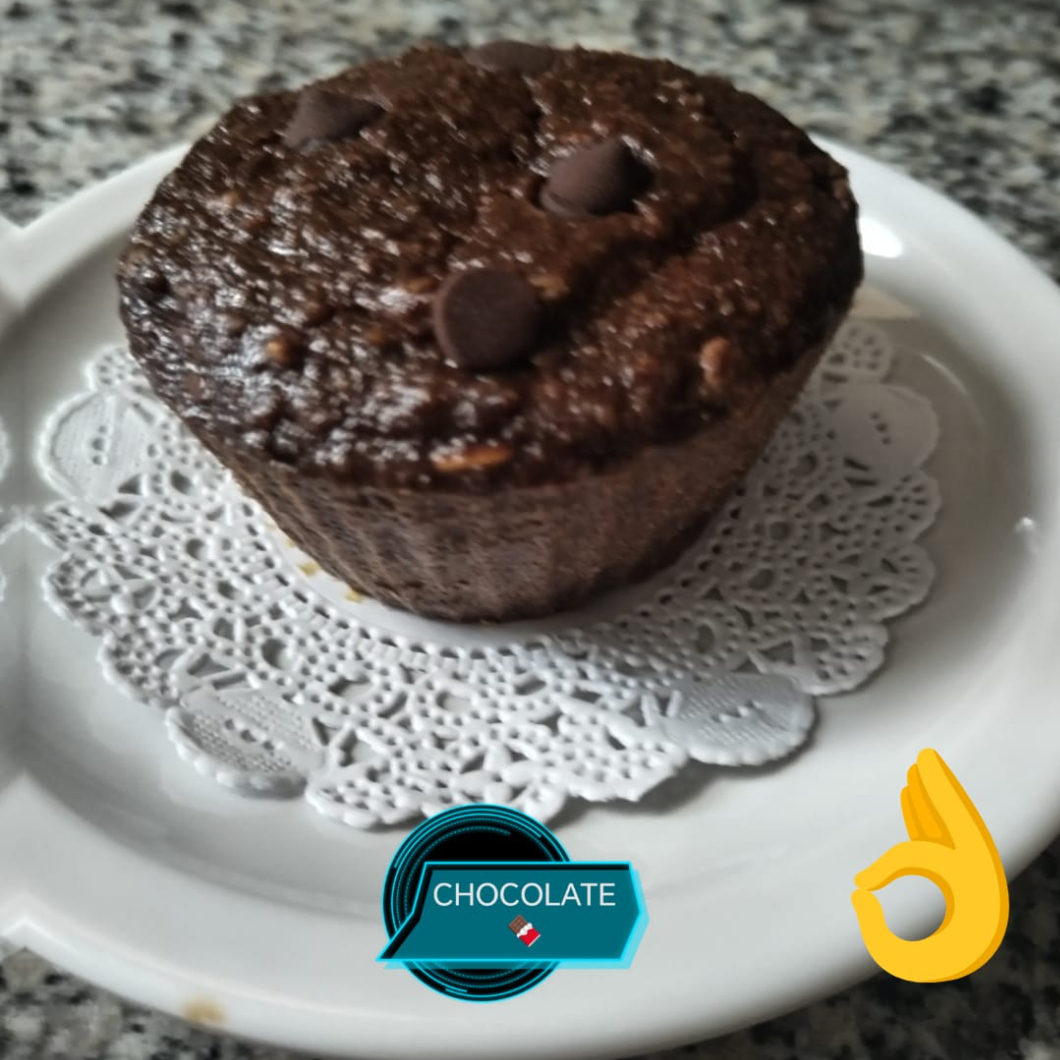 Muffin de Chocolate KETO