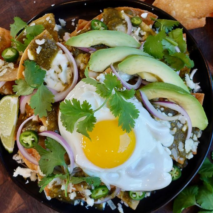 Chilaquiles 1/2 Orden