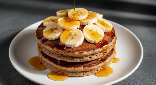 Pancakes de Nutella y Plátano