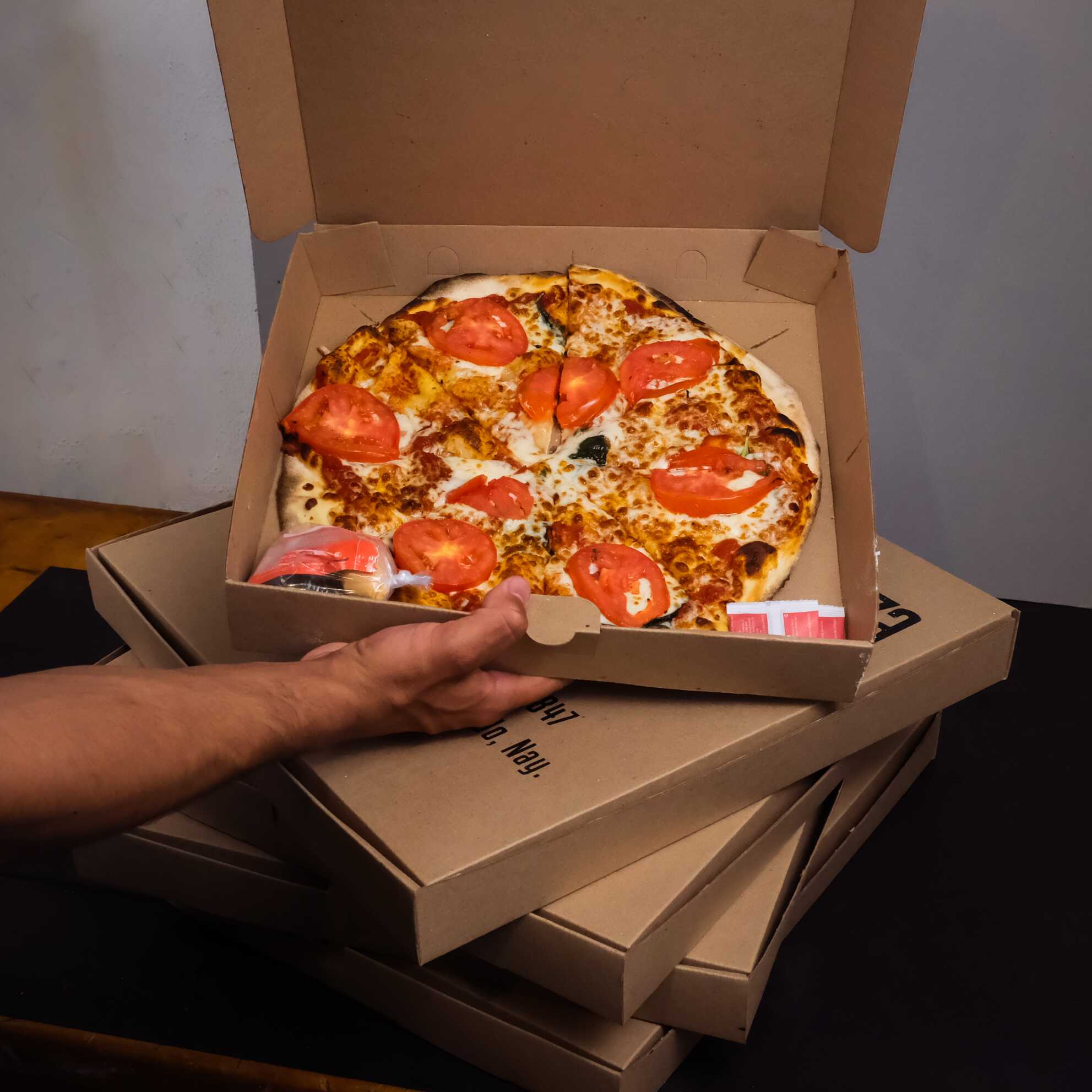 Pizza Especial Caprese Mediana