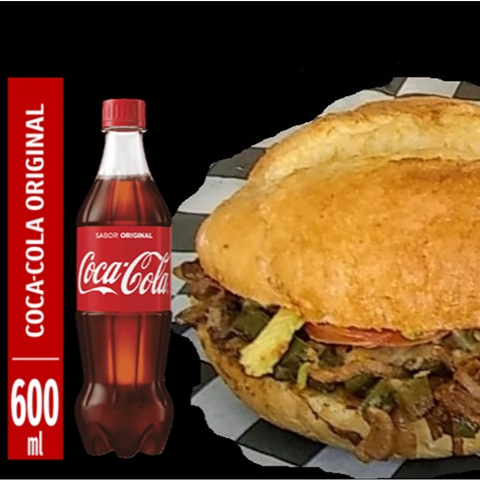 Combo Torta Parrilada+Coca Cola 600 ml