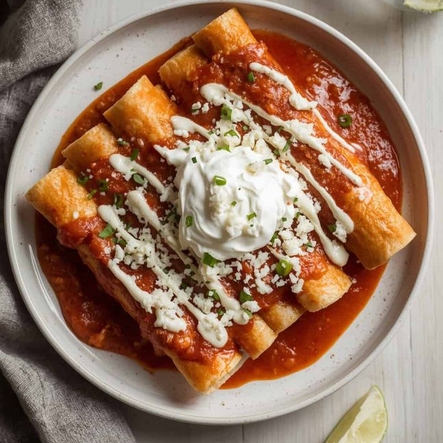 Enchiladas Rojas