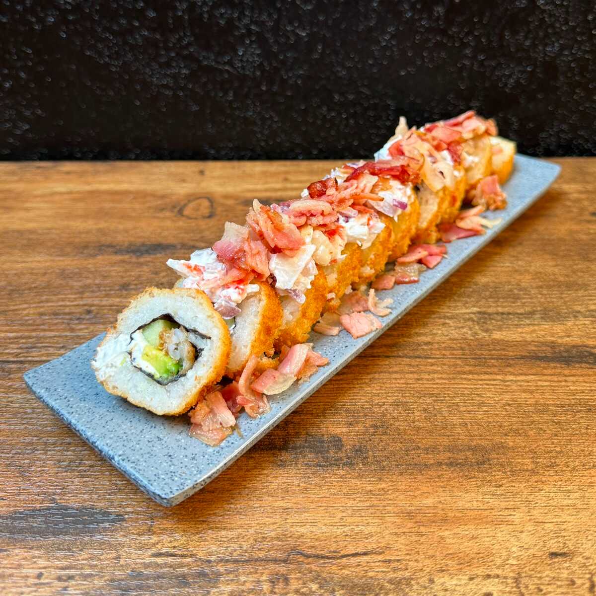 1 Sushi de Tocino y Tampico