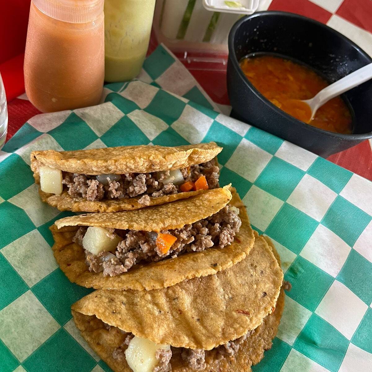 6 Tacos de Maiz Guiso a Elegir