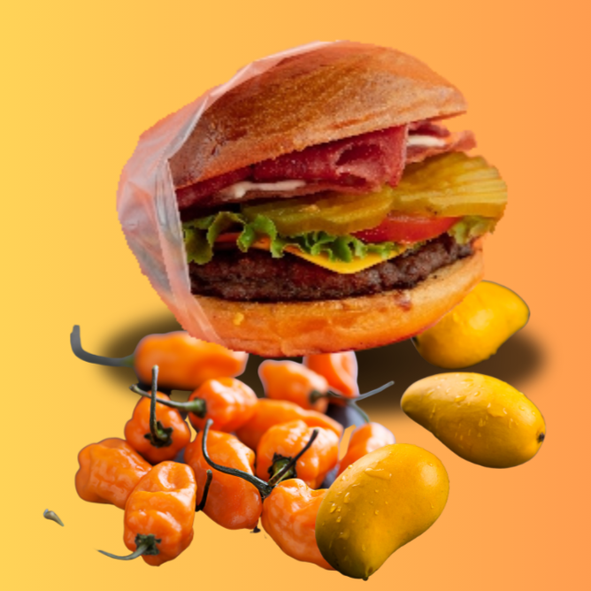 Burguer Res Mango Habanero PROMO