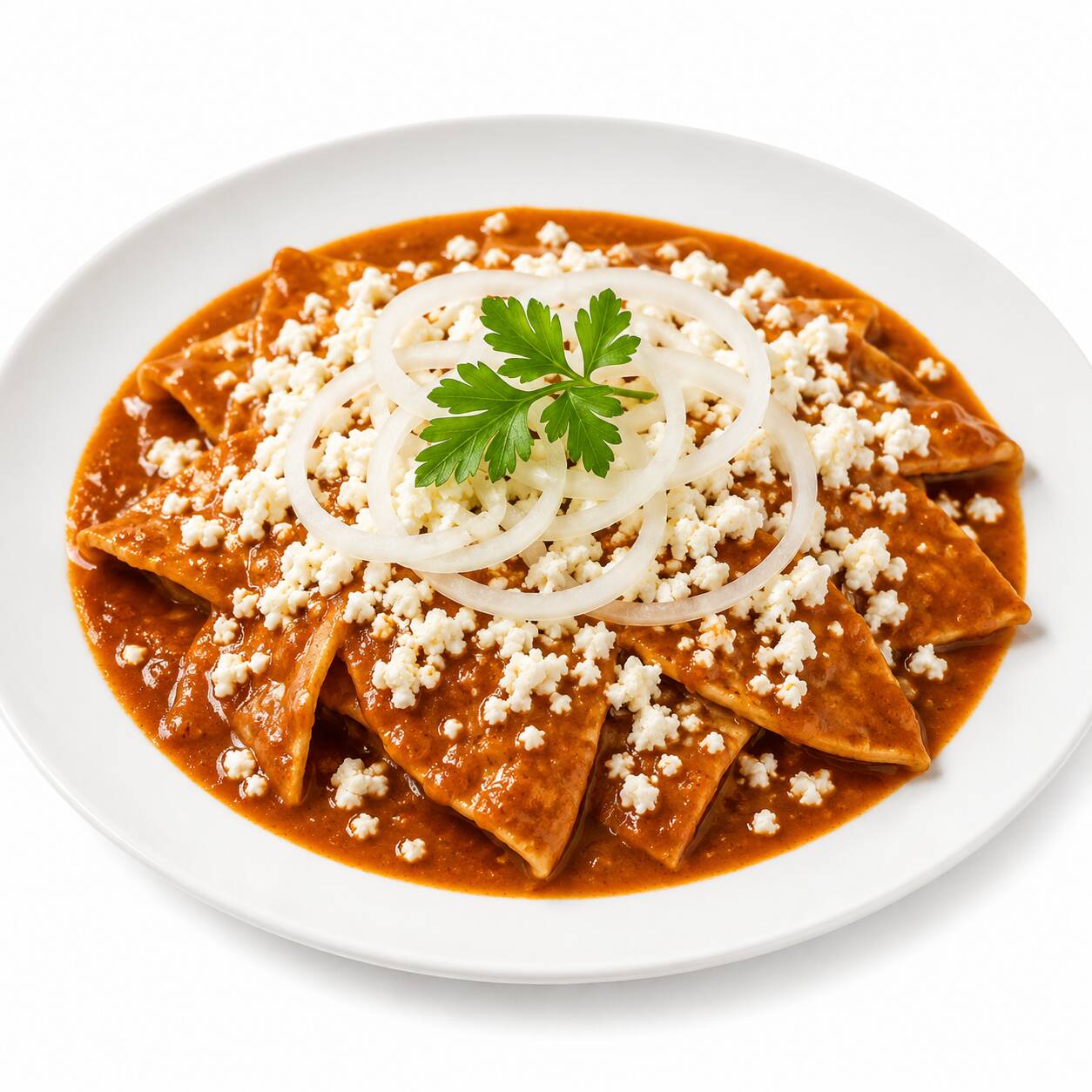 Chilaquiles de Coloradito con Tasajo
