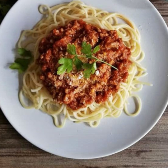 espagueti boloñesa
