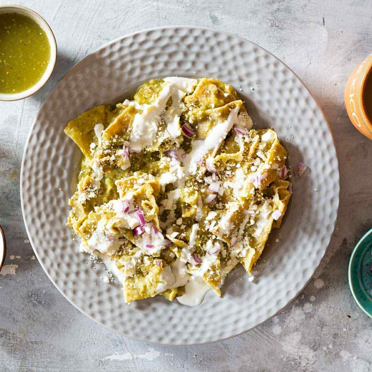 Chilaquiles Verdes Sencillos