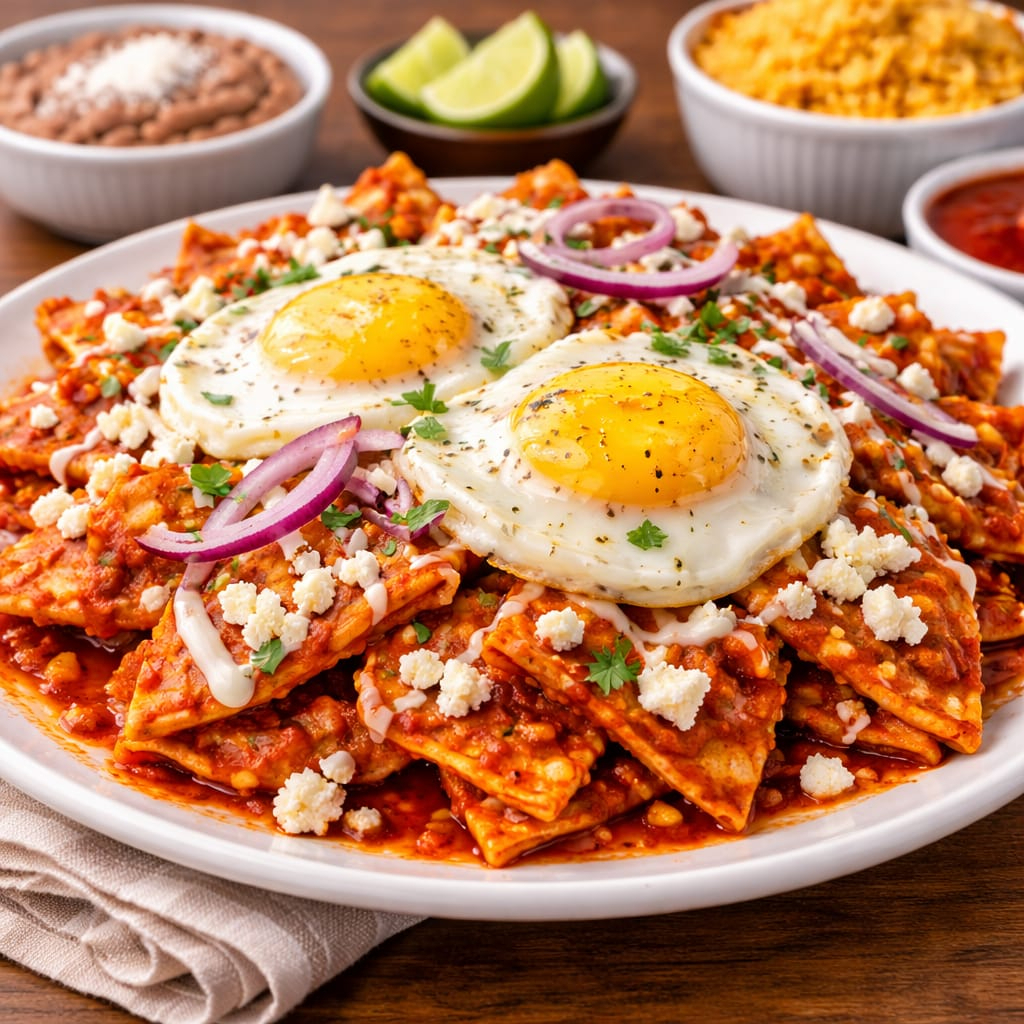 Chilaquiles Rojos
