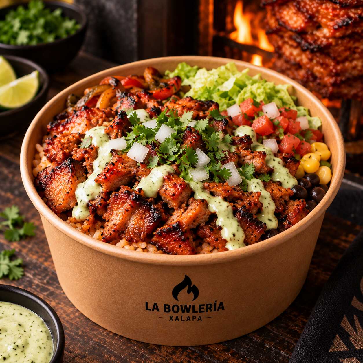 Bowl Individual Al Pastor