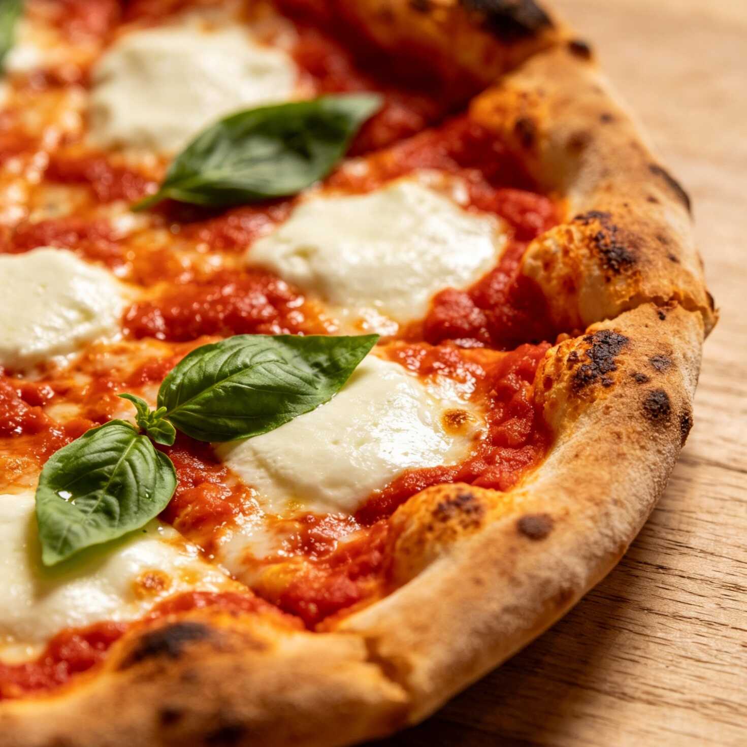 Pizza estilo Margherita napolitano