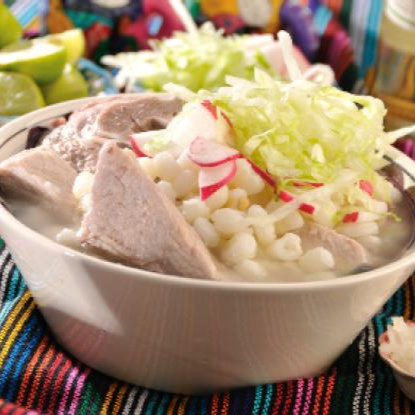 1/2 L de Pozole de Cabeza