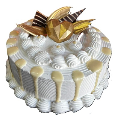 Pastel 8" Tipo Americano Vainilla